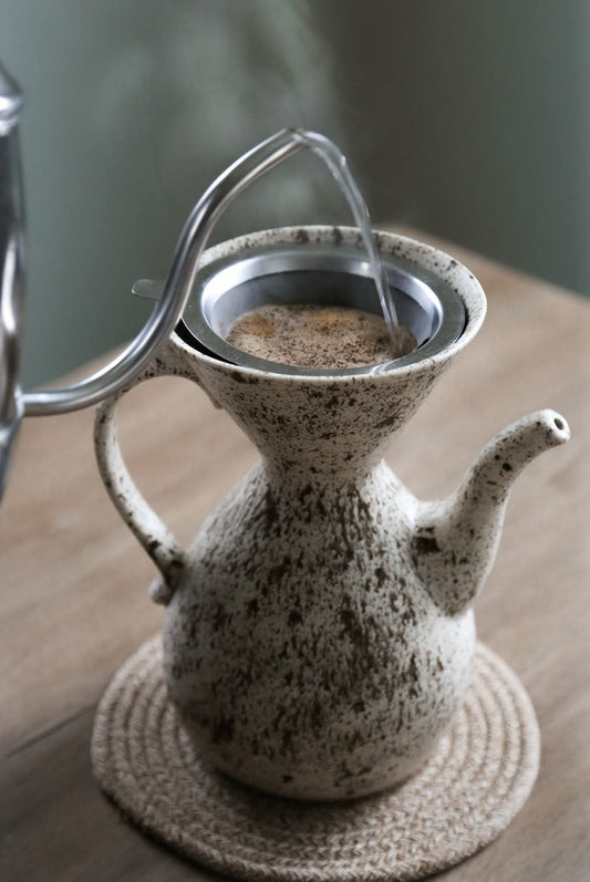 Cafetière à filtre victorienne