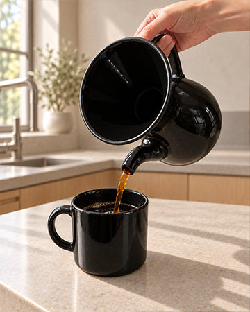 Enhanced Pour — Black