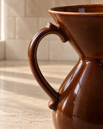 Comfortable Handle — Brown