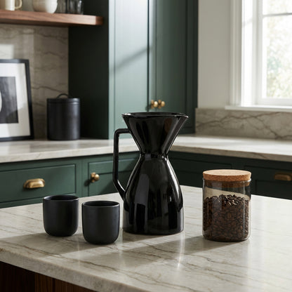 Cafetière à filtre victorienne