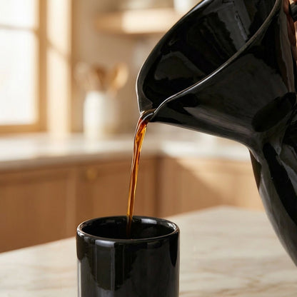 Cafetière à filtre victorienne
