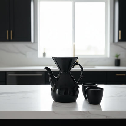 Cafetière à filtre victorienne