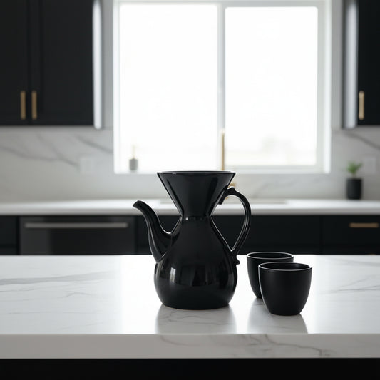 Cafetière à filtre victorienne