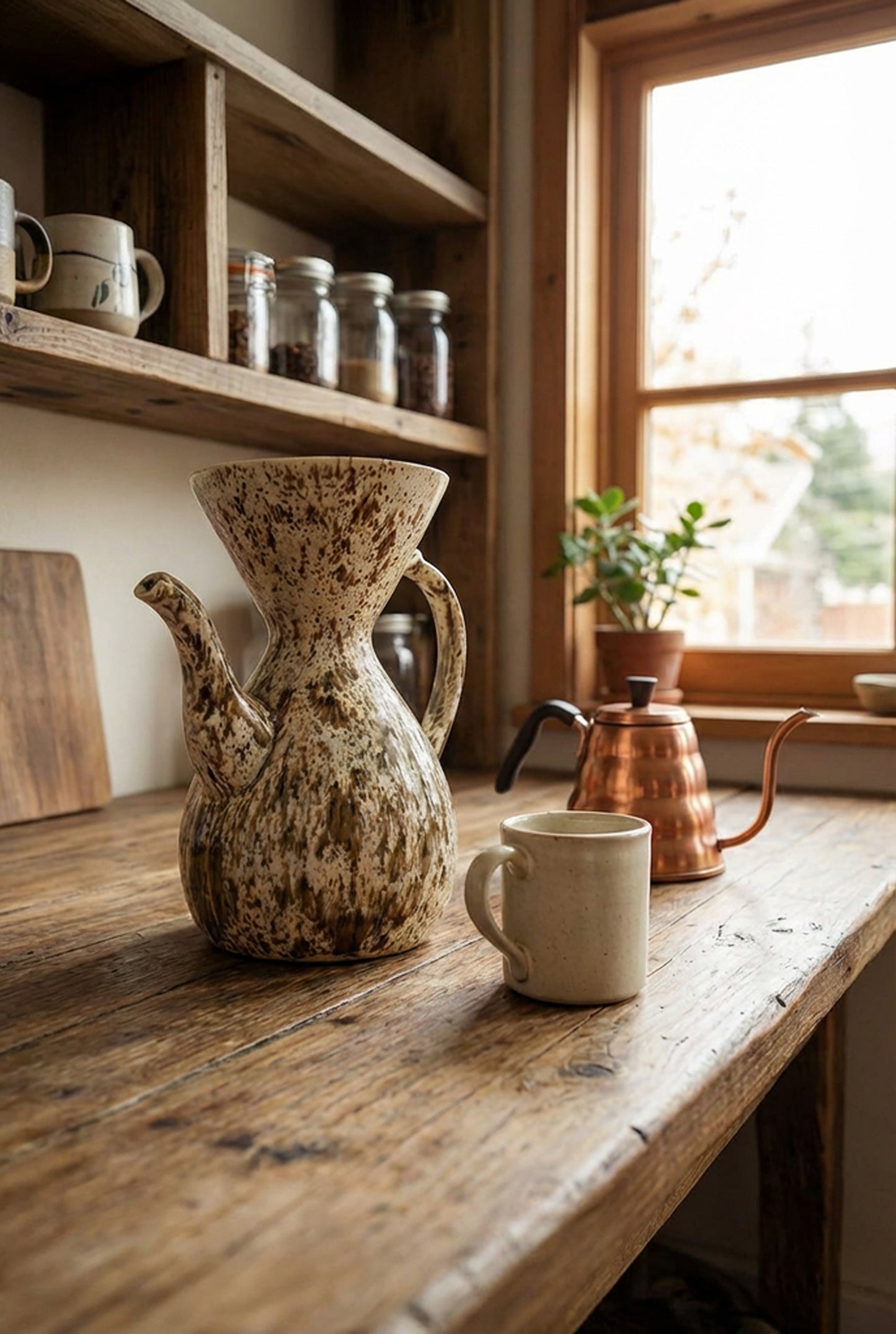 Cafetière à filtre victorienne