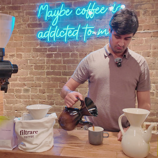 Victorian Pour Over Coffee Maker